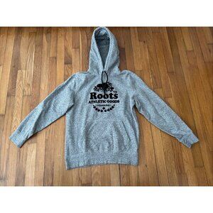 Roots Hoodie Men's Gray Athletic Goods Canada Long Sleeve Size XS